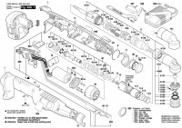 Bosch 0 602 492 613 ANGLE EXACT 50-210 Cordless Screw Driver Spare Parts
